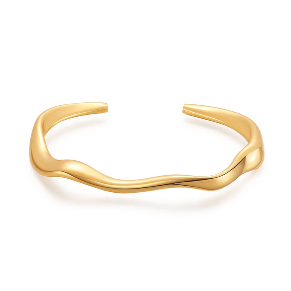 Solid Plain Ring Bracelet Light Luxury High End Niche Exquisite Ins Unique Design Minimalist Temperament Bracelet For Children