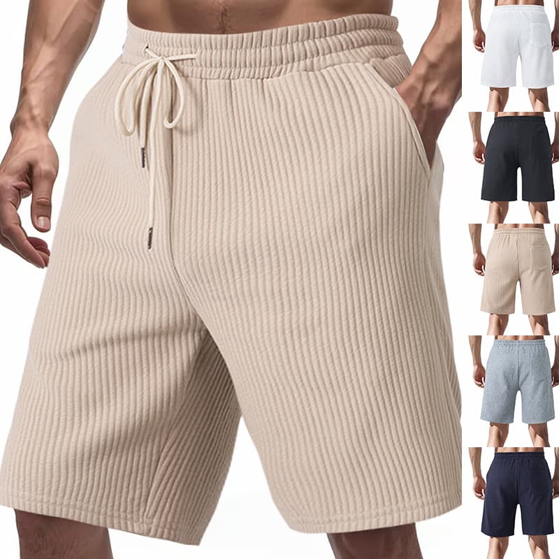 New Men's Summer Jacquard Casual Sports Loose Trendy Beach Shorts