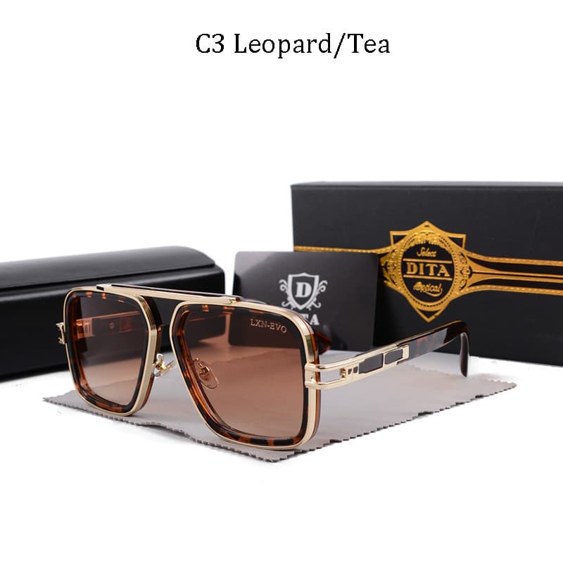 Lunettes de soleil carrées Dita pour hommes et femmes LXN-EVO 95882