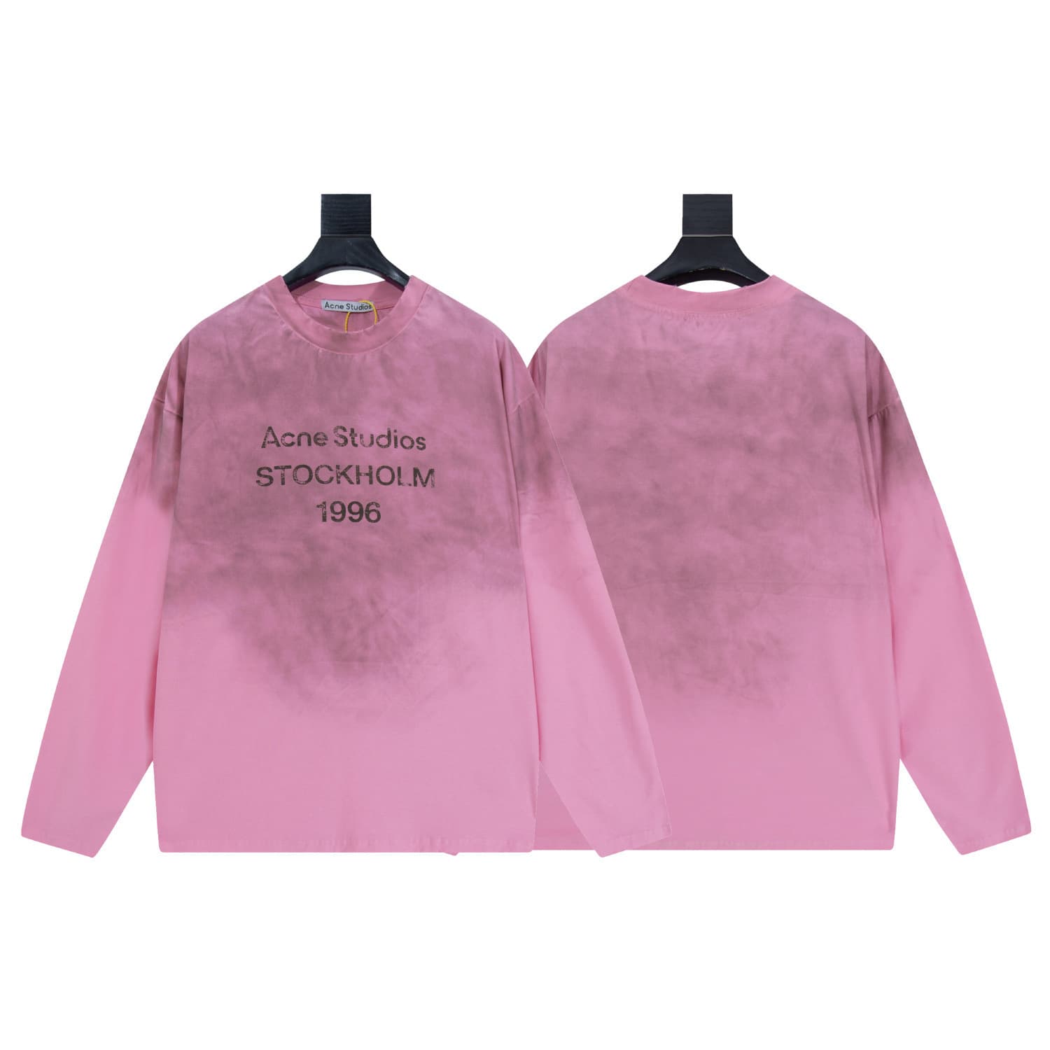 25SS 1996 Classic Dstruction Commmorativ Lazy Rlaxd Long Slv Sun Protction Lightwight Bas T-Shirt Couplel