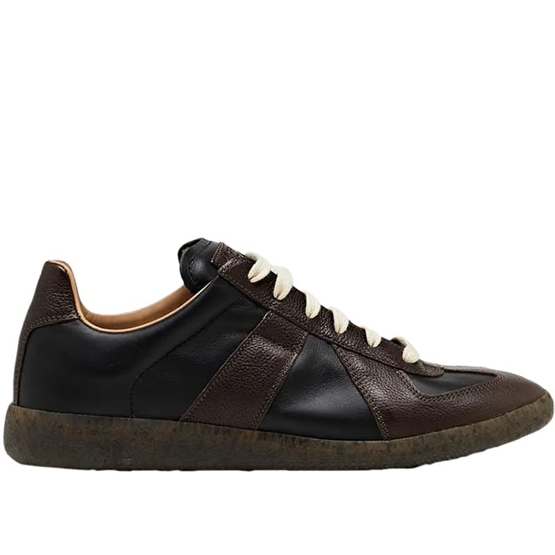 Baskets décontractées en cuir véritable pour femmes Dexun, chaussures d'entraînement polyvalentes pour hommes inspirées de Forrest Gump.