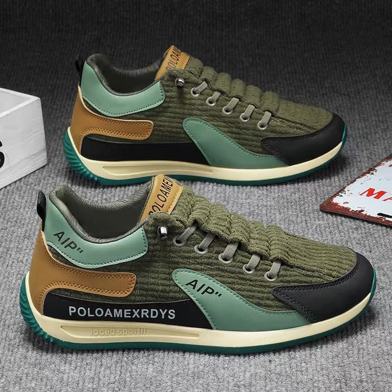 Men's Casual Slip-On Sneakers Non-Slip Running Shoes Versatile Sports Shoes Autumn