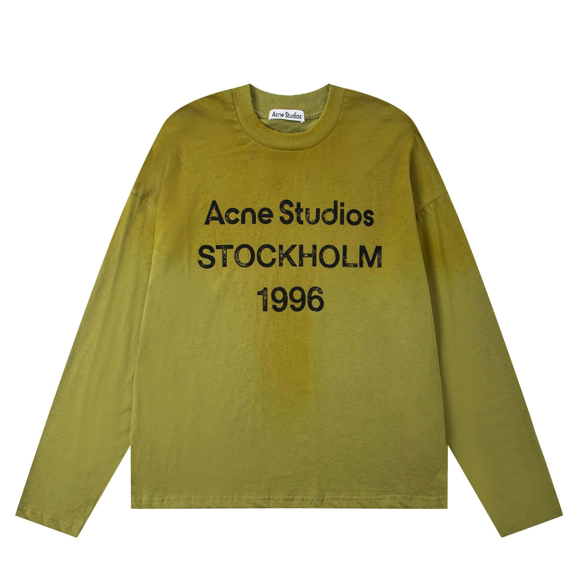 25SS 1996 Classic Dstruction Commmorativ Lazy Rlaxd Long Slv Sun Protction Lightwight Bas T-Shirt Couplel