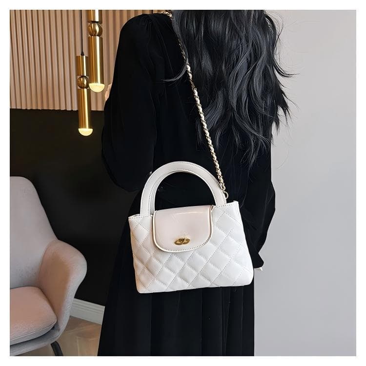 Sac bandoulière matelassé haut de gamme et polyvalent pour femme, collection 2026.