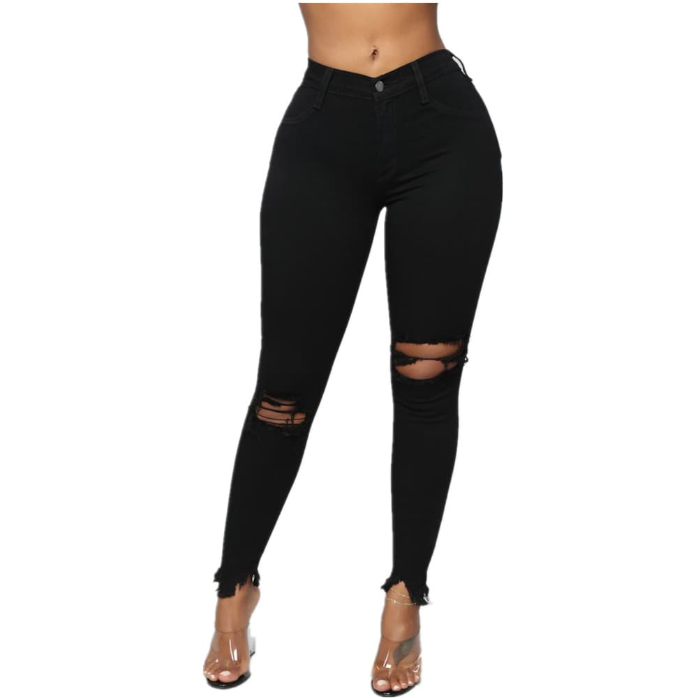 Women's Clothing Solid Color Trousers