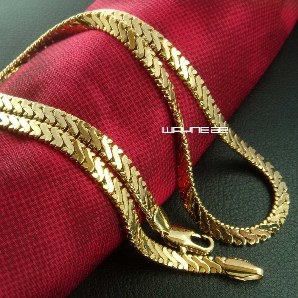 Men Necklace Snake Chain; 4.5mm Band Width (n272)