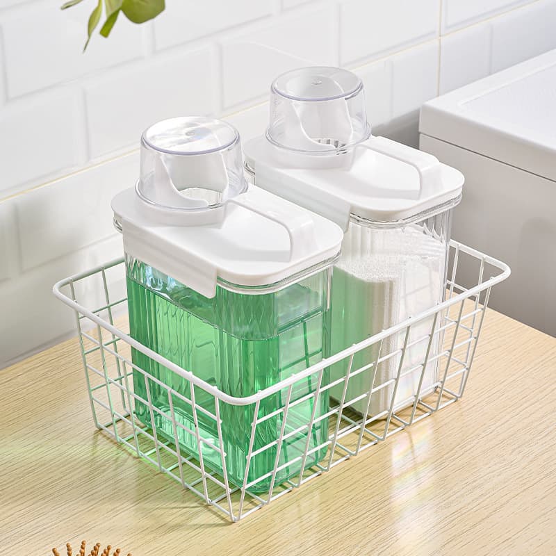 Home & Garden New large capacity laundry detergent bottle clothing softener empty bottle bathroom shower gel refill replacement