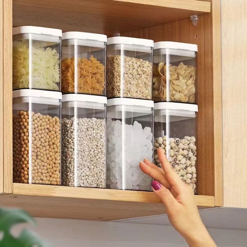 Sealed Jar Storage Box Grains Moisture Proof And Insect Proof Storage Jar Noodles Dry Goods Kitchen Plastic Bottle
