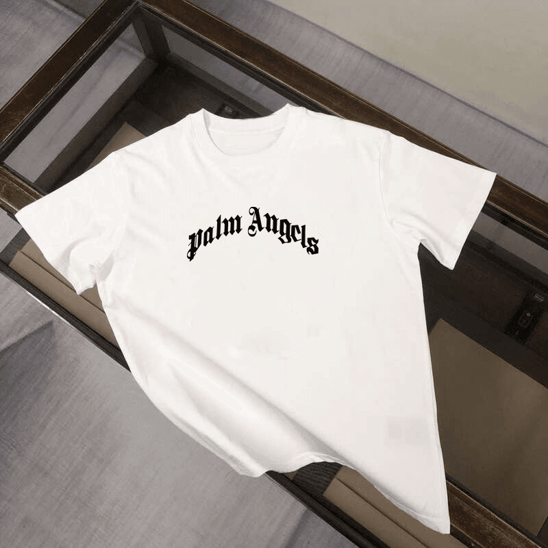 T-shirt d'été haut de gamme pour homme, manches courtes, imprimé, 100 % coton, respirant et doux.