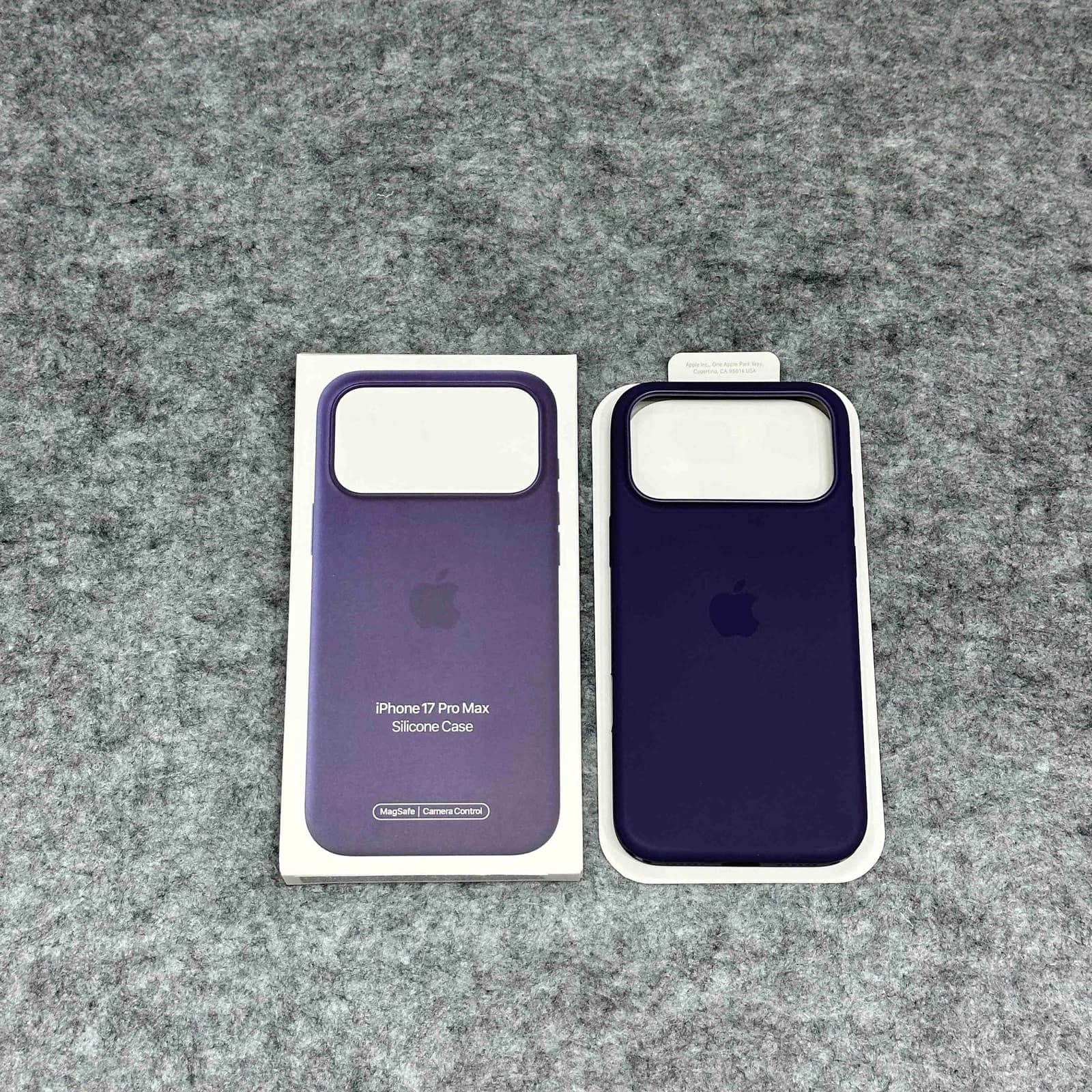 Étui magnétique en silicone d'origine pour iPhone Max Pro 17 / Mag.safe Cover