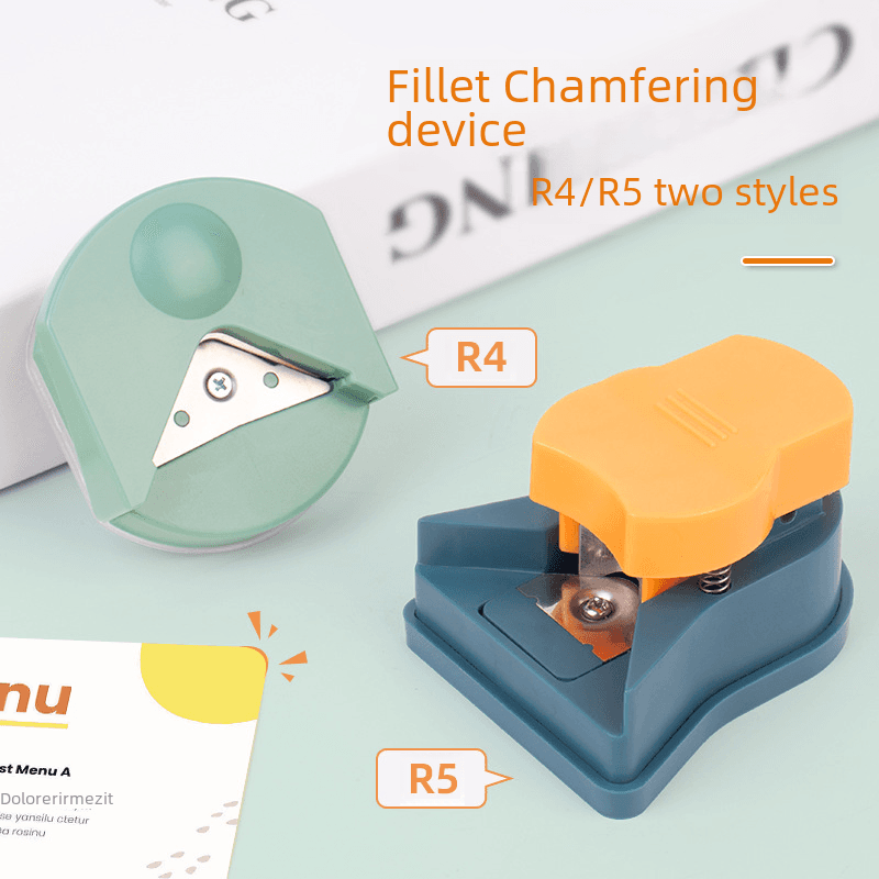 Photo business card PVC paper cutter photo corner chamfer R4R5 corner cutter manual hand account rounding round cutter