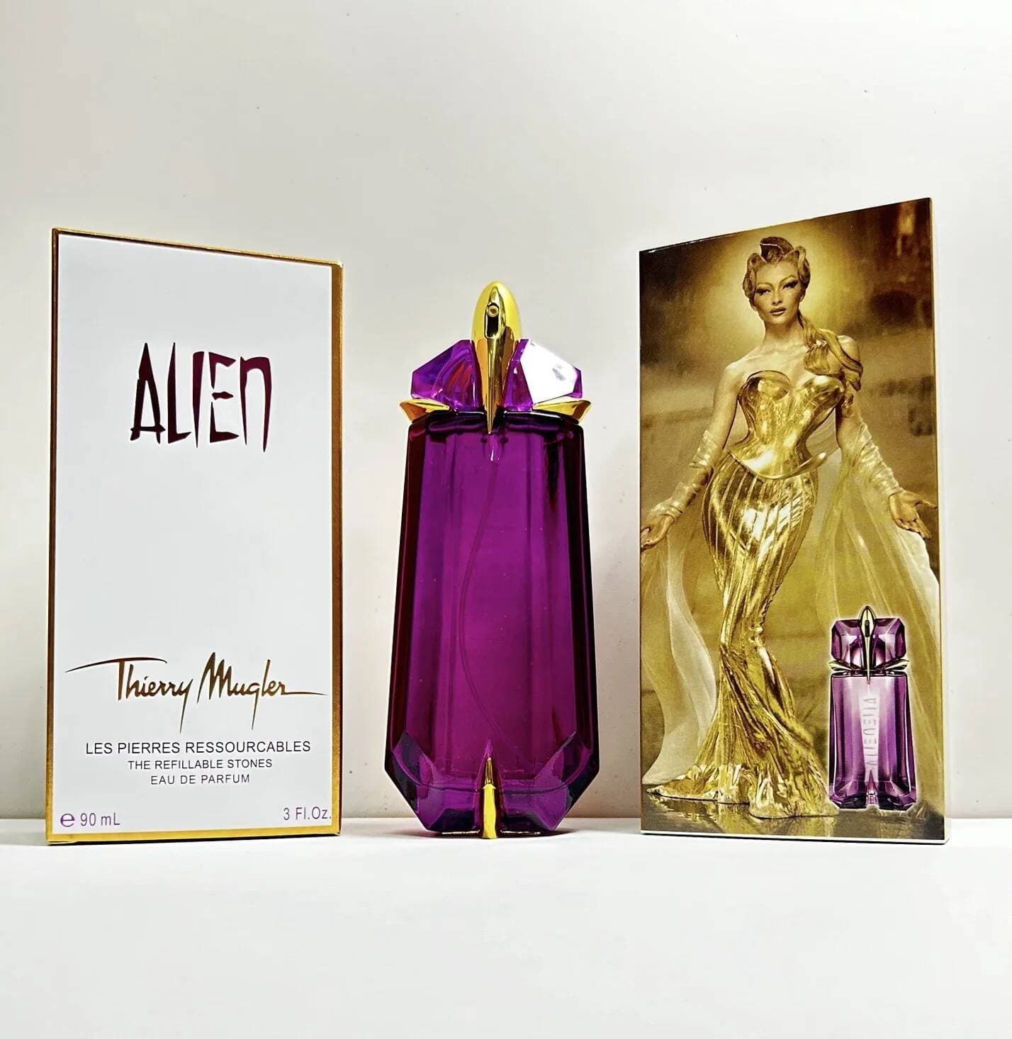 Thierry Mugler Purple, Gold, Red Alien Women's Concentrated Perfume Fresh And Classic 90Ml