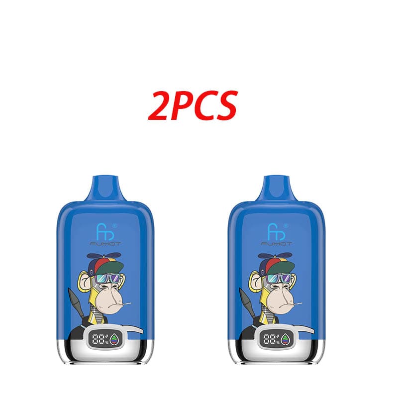 2PCS 12000 Puffs RANDM TORNADO Myrtille Framboise Saveur Fruitée Jetables Vape Cigarettes Électroniques Appareil Kit De Démarrage