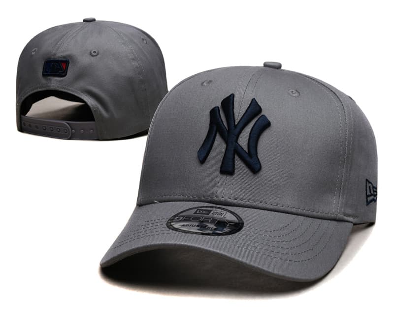Casquette unisexe transfrontalière, grand logo, visière rigide, broderie, style sport décontracté NY, commerce extérieur