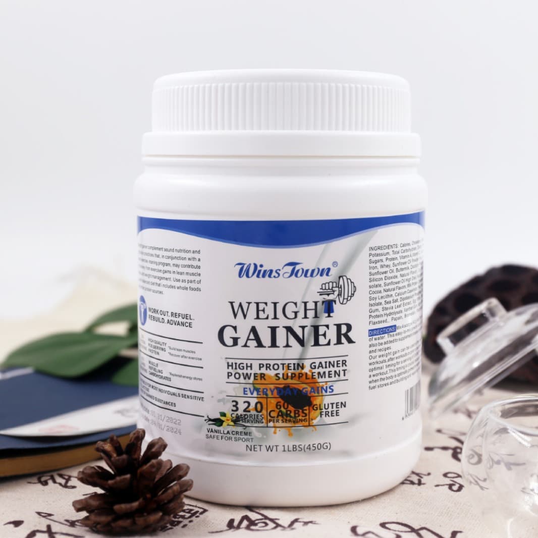 Foeign Tade Expot Weight Gaine Muscle Plant-Based Potein Fo Fitness Enthusiasts Instant Soluble Coss-Mio
