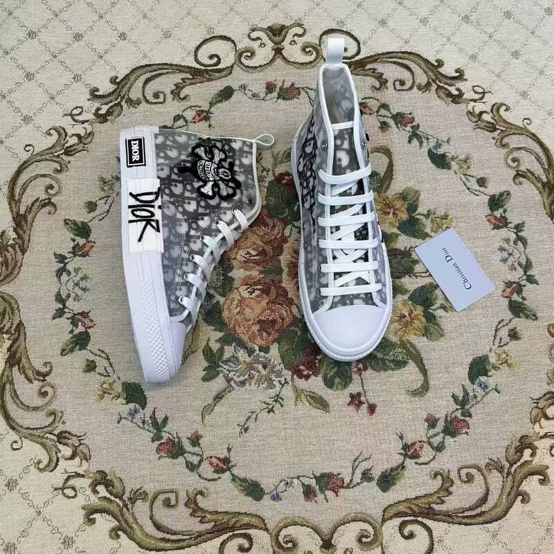 Chaussures montantes décontractées en toile DIOR B23 inspirées du cinéma