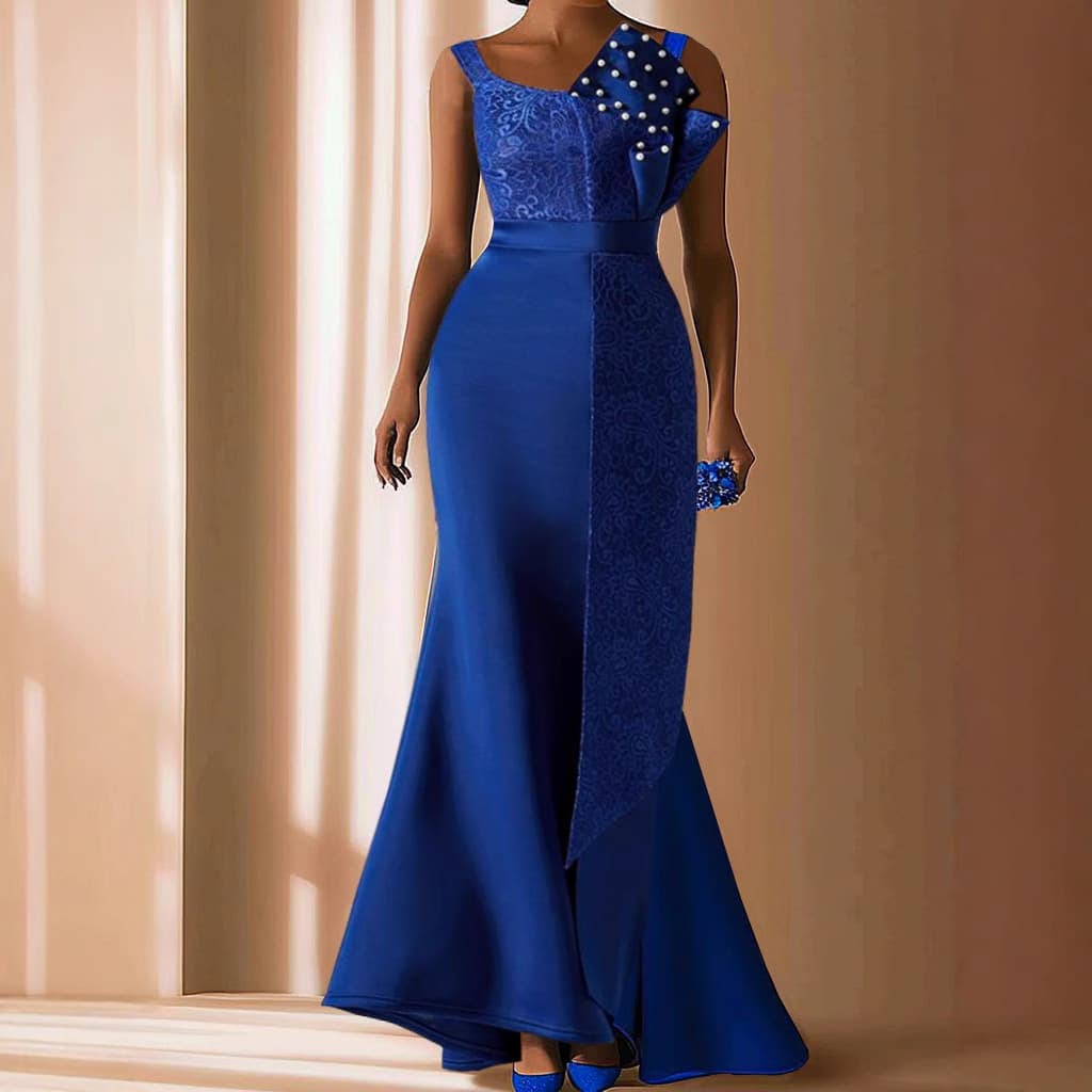 Women's Clothing Beaded Evening Dress