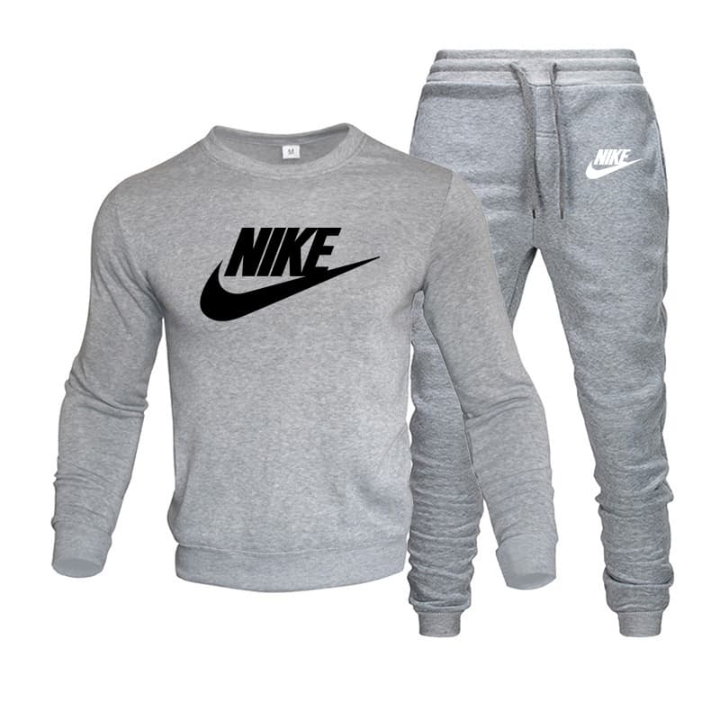 Ensemble pull à col rond et pantalon pour homme, haut à manches longues et pantalon, deux pièces, tendance et confortable, nouvelle collection aut