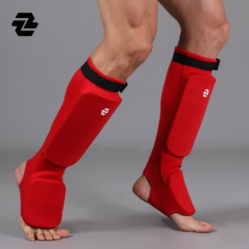 Boxing And Kickboxing Leg Protectors, Shin Guards, Kickboxing Leg Protectors, Muay Thai Shin Guards, Calf Protectors, And Foot Protectors.