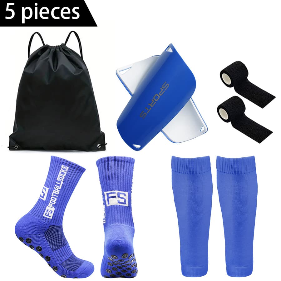 Unisex Professional Game Football Sports Suit Football Anti Slip Socks Sports Socks Calf Guard Bandage Socks Sports Backpack