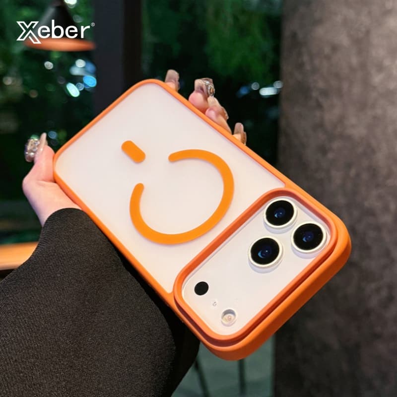 Matte Bumper Shockproof Magnetic Case For Iphone 17 17Air 17Pro Max Transparent Wireless Charging Hard Cover