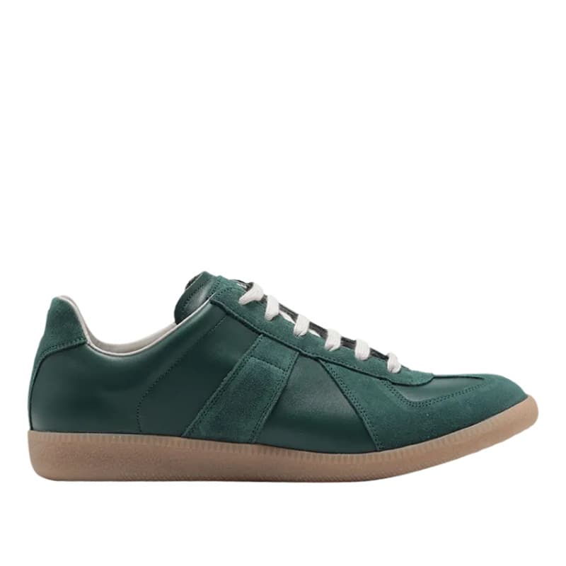 Baskets décontractées en cuir véritable pour femmes Dexun, chaussures d'entraînement polyvalentes pour hommes inspirées de Forrest Gump.