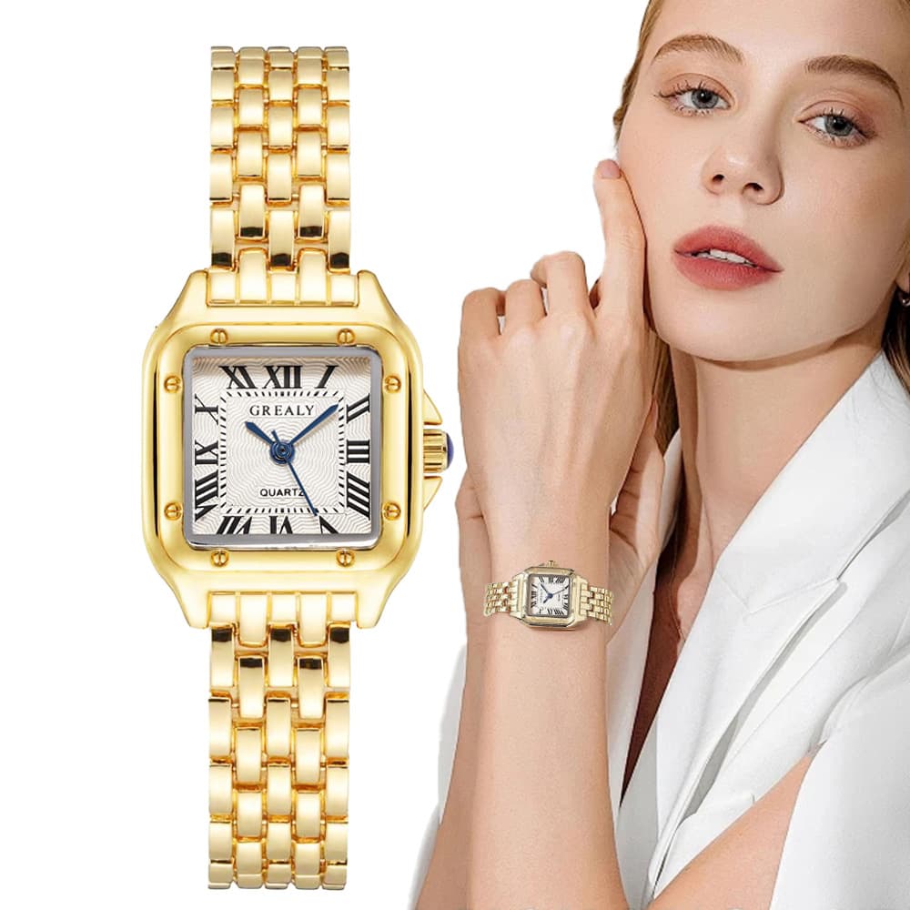 Fashion Hot Selling Stainless Ladies Brand Quartz Business Leisure Steel Band Women's Watch