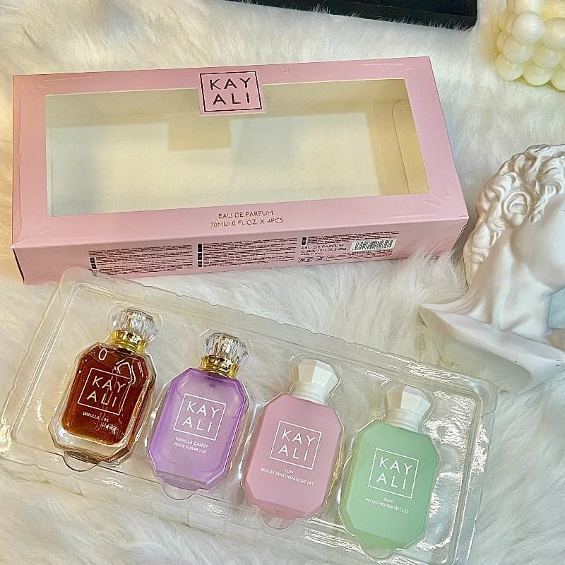 30ml X4 KAYALI Arabic Perfume Set Long Lasting Luxury Women Portable Mini Fragrance Collection Sweet Rich Smooth Premium Exotic