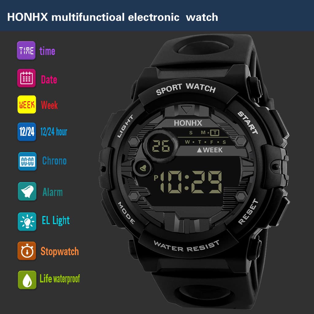 Children's Watches Electronic Watch For Boys And Girls Students