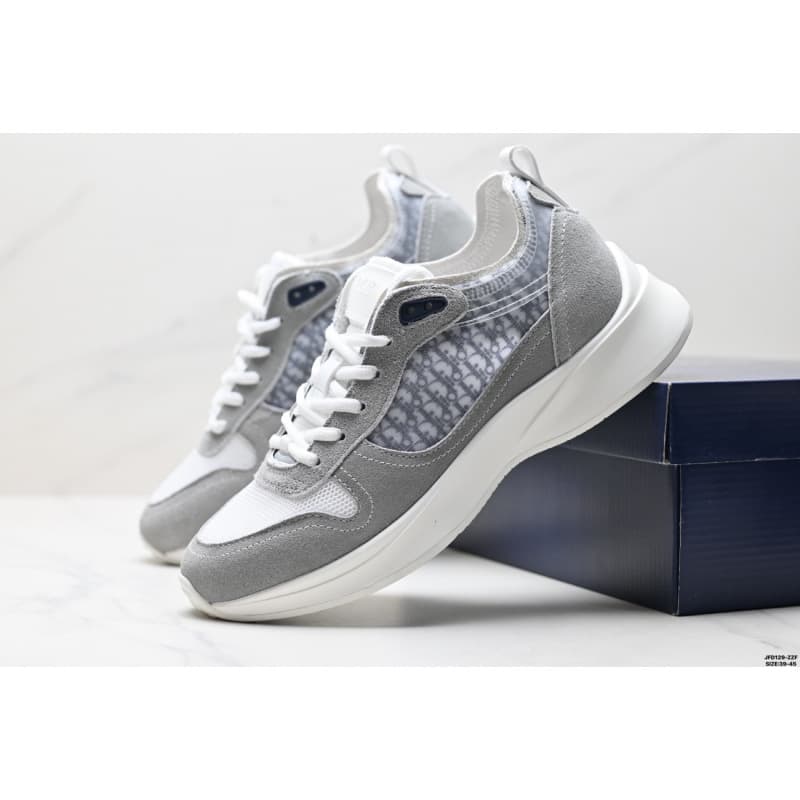 Baskets Dior B25 pour homme, imprimées, respirantes et tendance, style CD, à semelle épaisse, rehaussantes, chaussures décontractées d'extérieu
