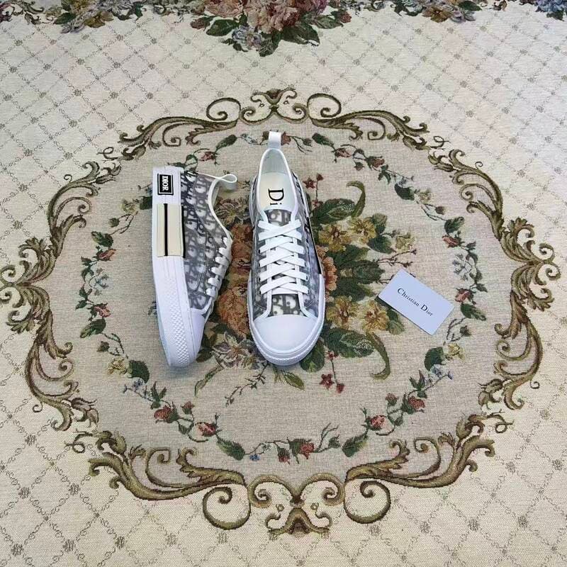 Chaussures montantes décontractées en toile DIOR B23 inspirées du cinéma