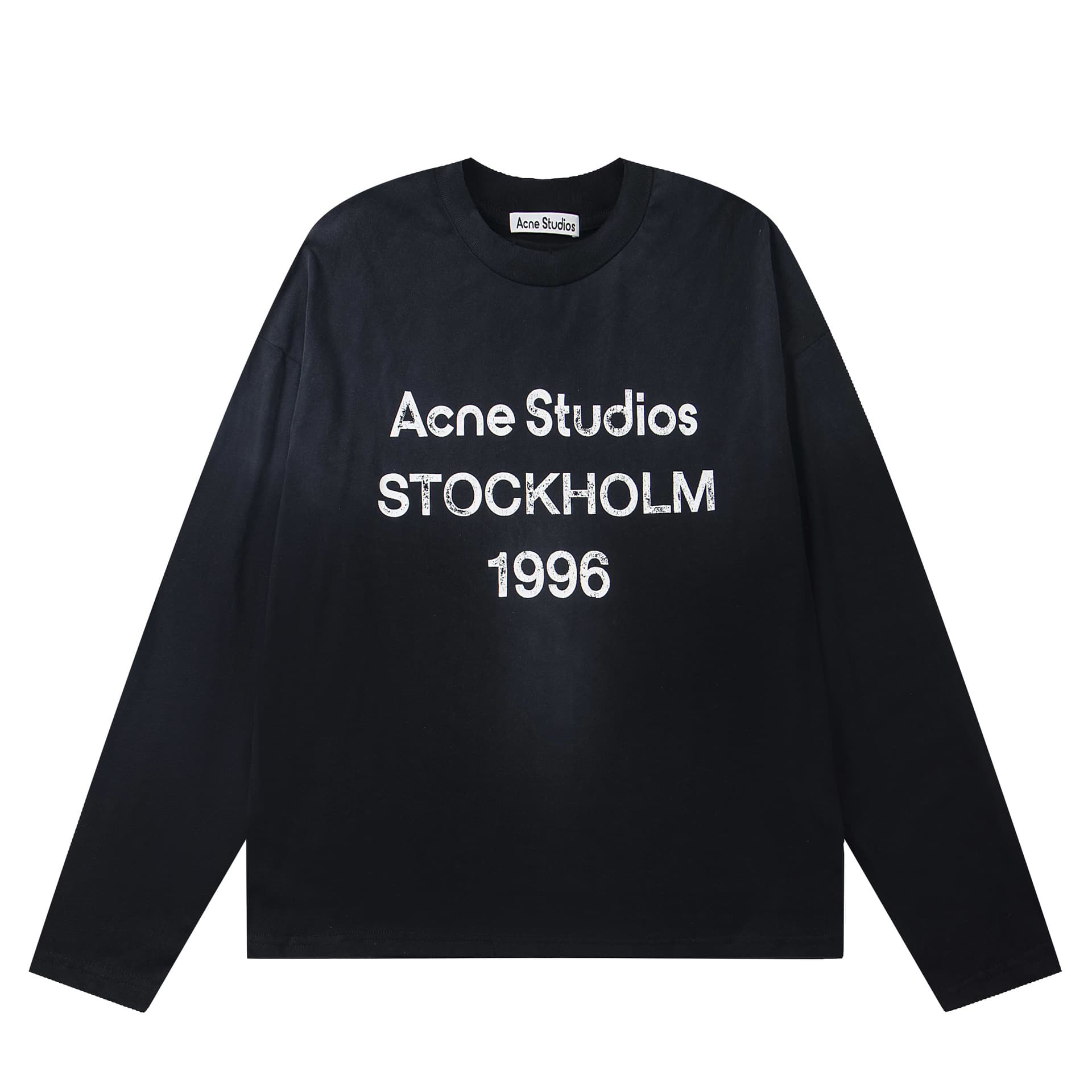 25SS 1996 Classic Dstruction Commmorativ Lazy Rlaxd Long Slv Sun Protction Lightwight Bas T-Shirt Couplel