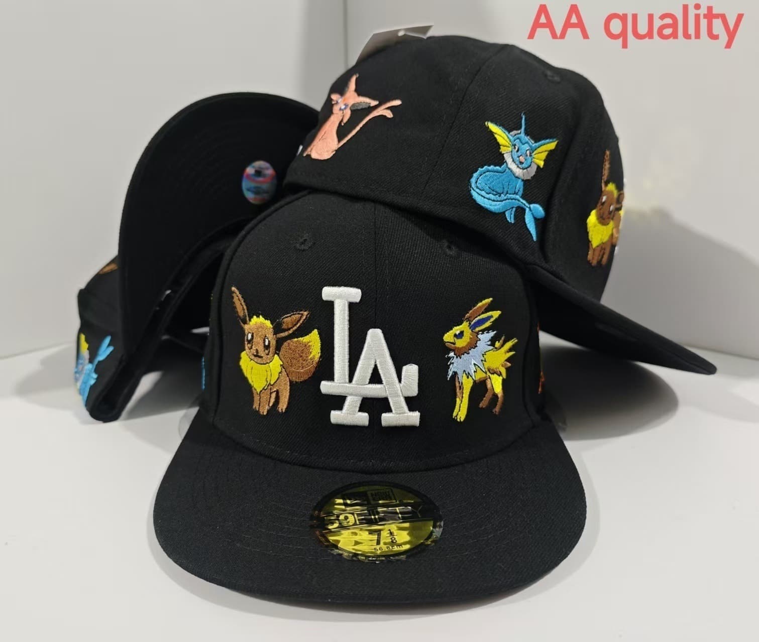 Casquette de baseball tendance 2025, modèle AA, taille unique, visière plate, idéale pour les équipes de commerce extérieur transfrontalier.