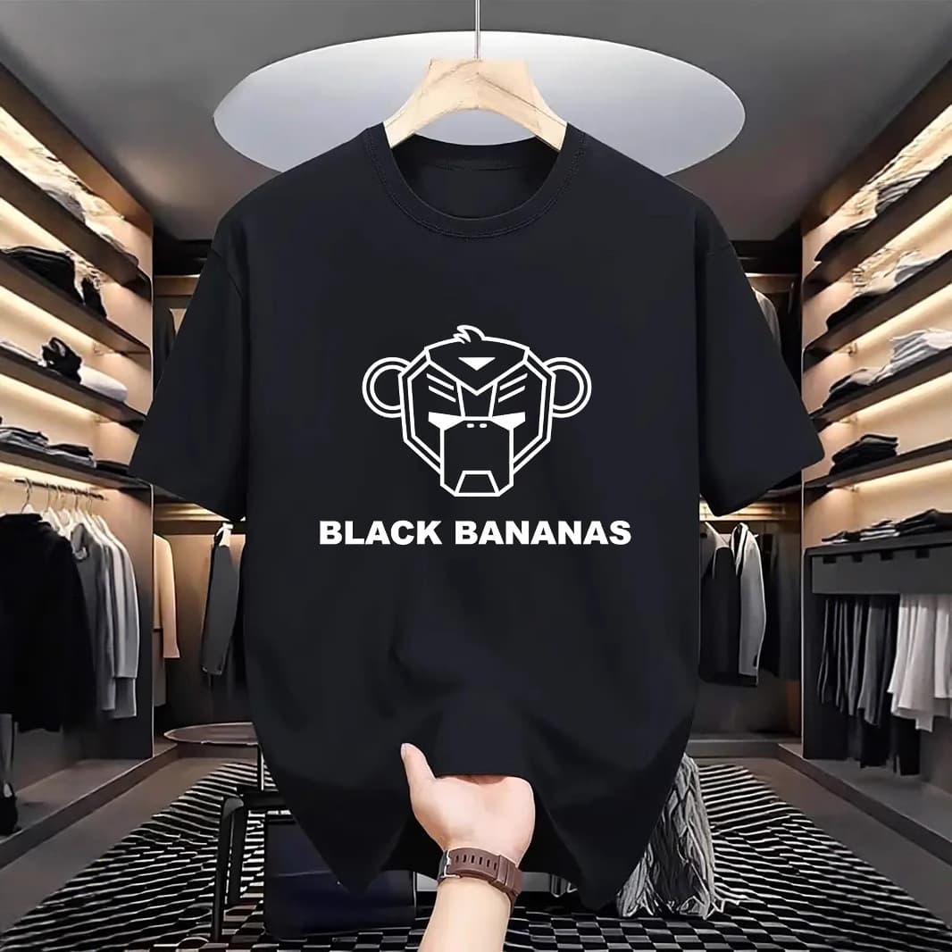Men's Premium Comfort T-Shirt - Breathable Polyester, Relaxed Fit Streetwear (White/Navy/Black/Red/Khaki, S-XXL)