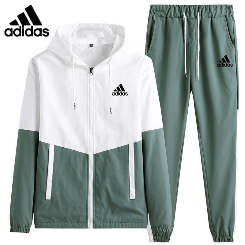 Ensemble deux pièces décontracté printemps-automne de vêtements de sport Clover, version coréenne pour hommes, tendance et polyvalent