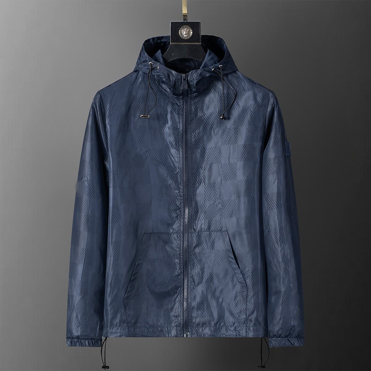 Veste à capuche unisexe automne-hiver de haute qualité, style trench-coat, taille asiatique.