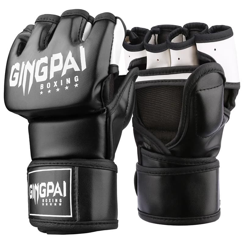 Half Boxing For Adults Men And Women Five Finger Breathable Combat MMA Training Gloves Sanda Fighting Grappling