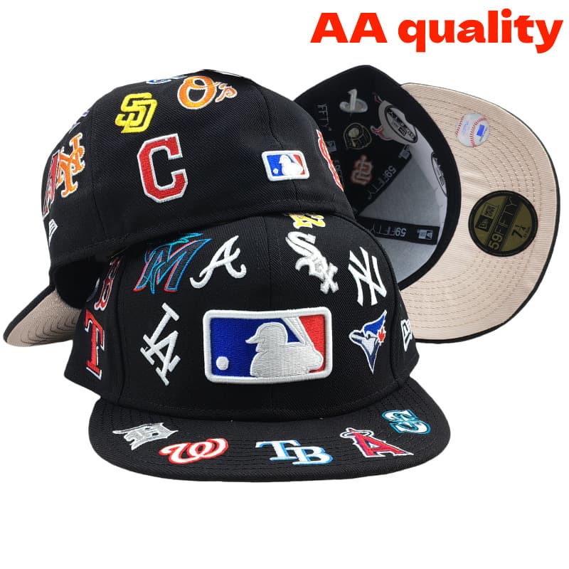 Casquette de baseball tendance 2025, modèle AA, taille unique, visière plate, idéale pour les équipes de commerce extérieur transfrontalier.
