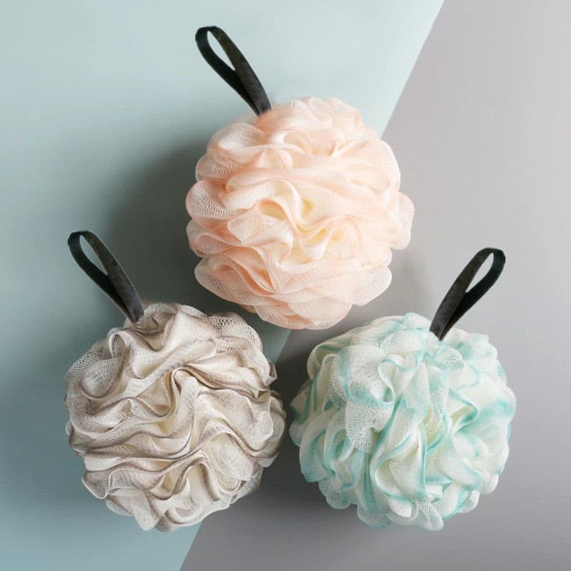 Beauty & Health High End Bath Ball Large Size Non Scattering Bath Flower Bath Towel High Value Female Bath Ball Bath Artifact Back Rubbing Foam Net