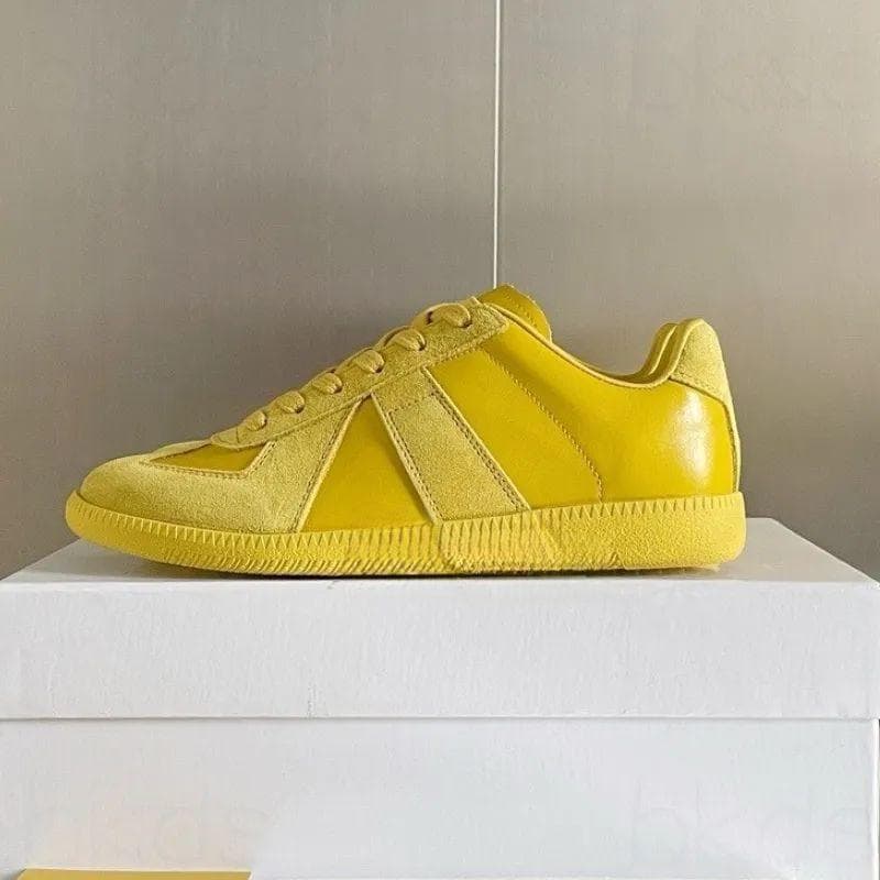 Chaussures d'entraînement originales à lacets de style Margiela, baskets blanches confortables et polyvalentes pour hommes et femmes