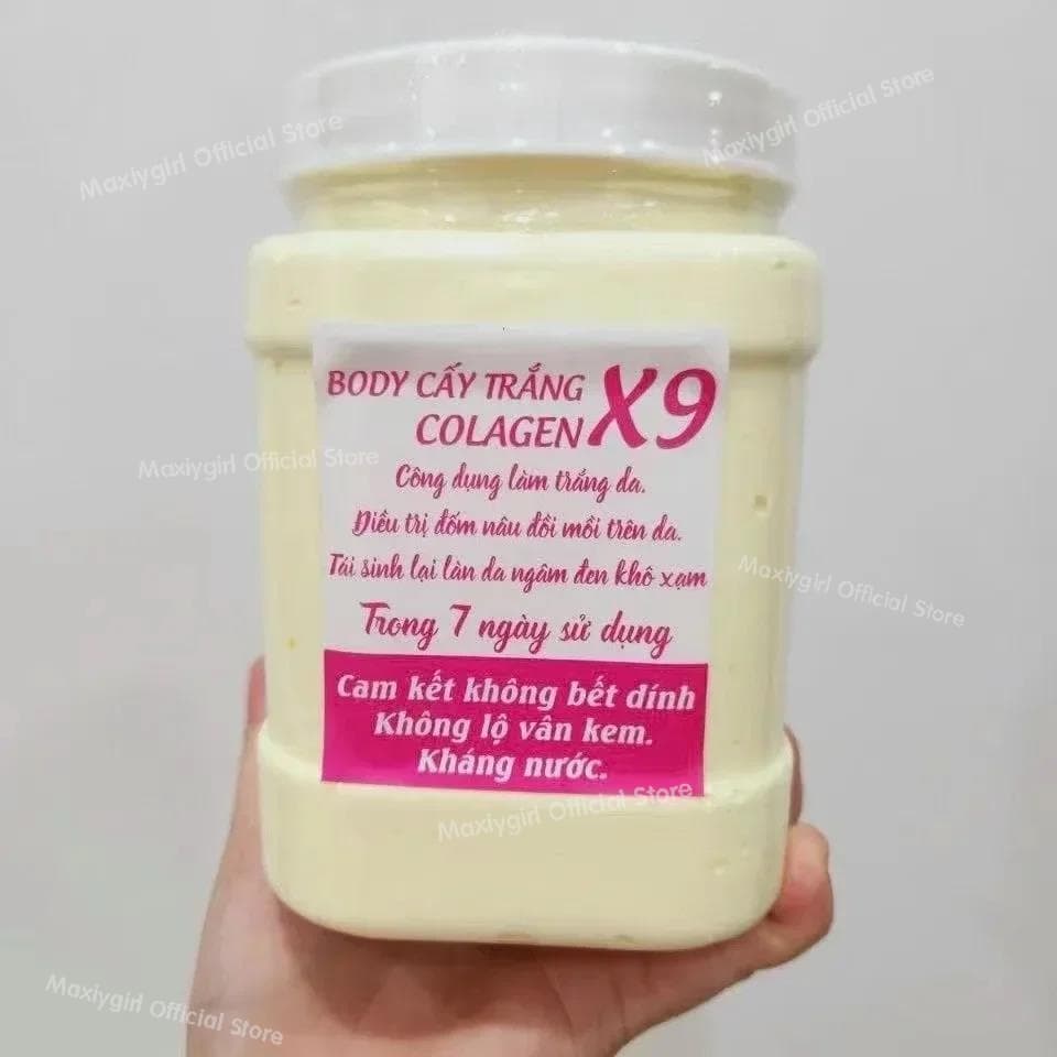 900g Kem Body Cay Trang Colgen X9 Hu Hon ,Dụng Cụ Chăm Sóc Cơ Ko Thể Thiếu