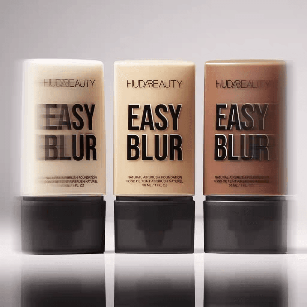 Huda Beauty Easy Blur Liquid Foundation Waterproof Oil Control Moisture Long-lasting Concealer High Coverage Female Cosmetics