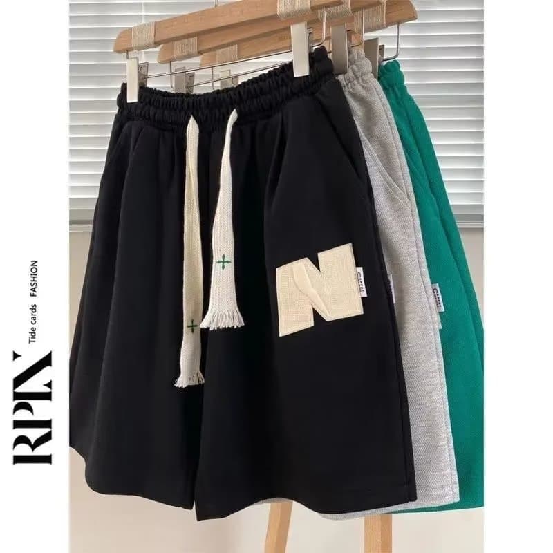 Men's Clothing Casual Shorts Men's Summer Trendy Pants Loose Mid Length Pants Basketball Sports Five Point