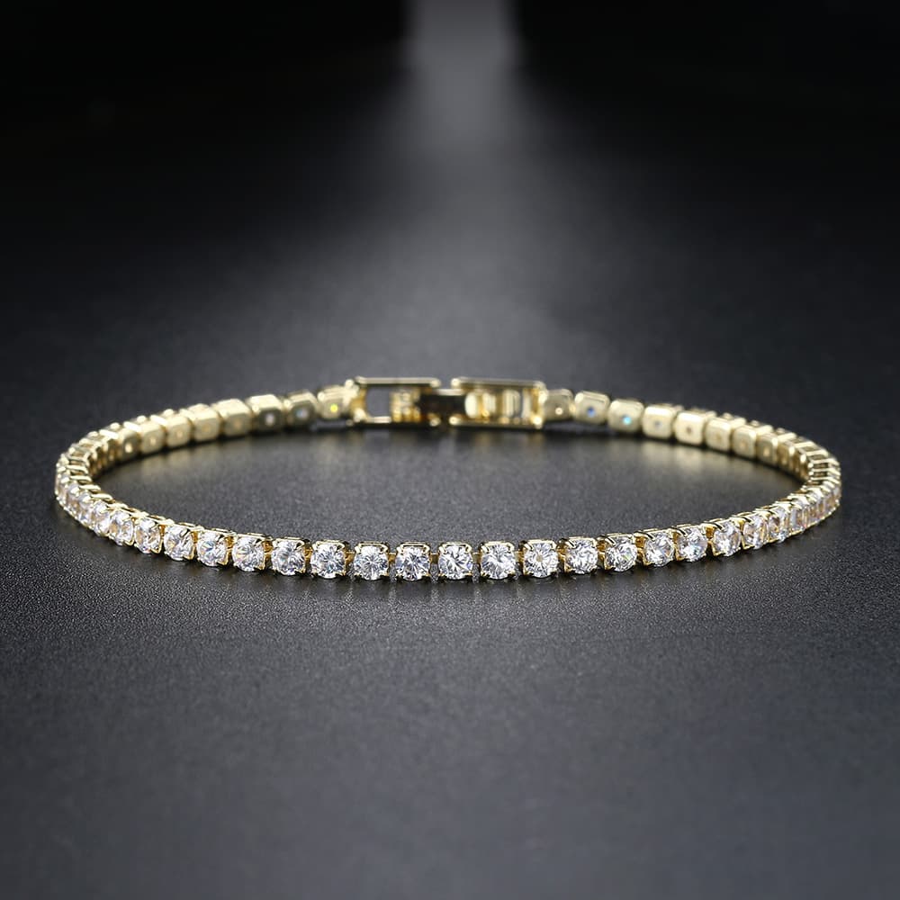 Mode Mehrfarbiges Armband 2.5mm Damen Mode Armband Hochzeit Schmuck Festgeschenke