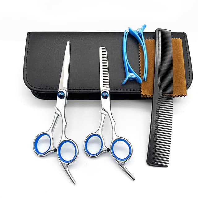 6.0 Professional Hairdressing Scissors Professional Barber Scissors Set Hair Cutting Shears Scissor Haircut