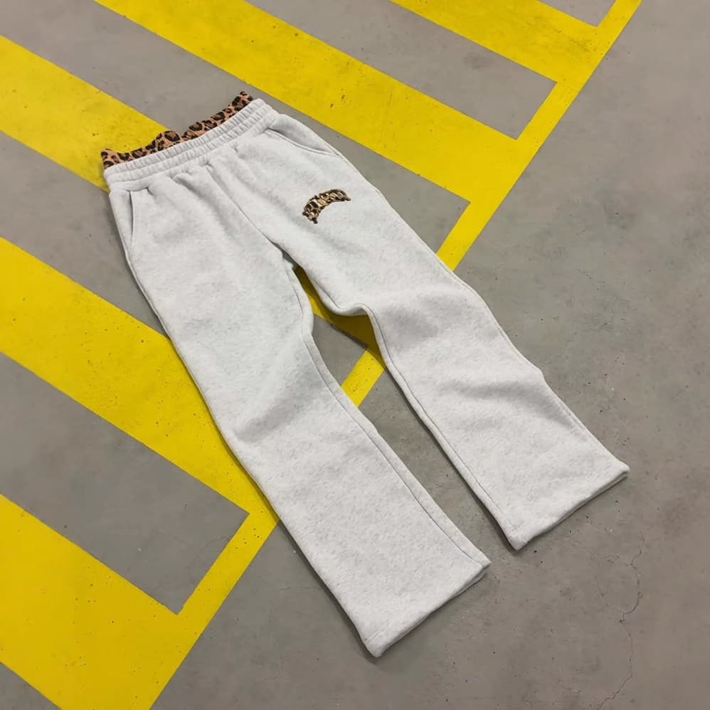 Pantalons amples pour hommes, coutures doubles, taille haute, style hip-hop, rap, décontractés, vente en gros