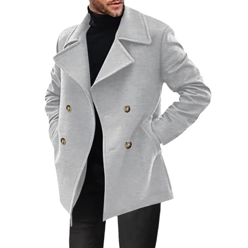 Vêtements pour hommes, coupe-vent, manteau pour hommes, veste mi-longue décontractée pour hommes, commerce extérieur