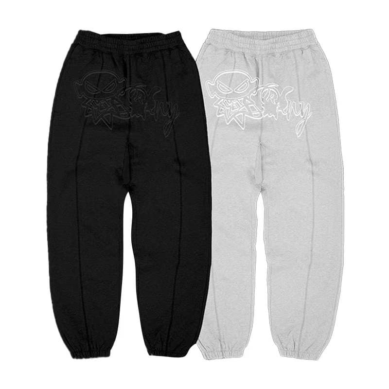 New Pants Direct Sales Sweatpants Wholesale Printed Flower Ankle Sports Pants Comfortable Versatile Leisure Youth Trend