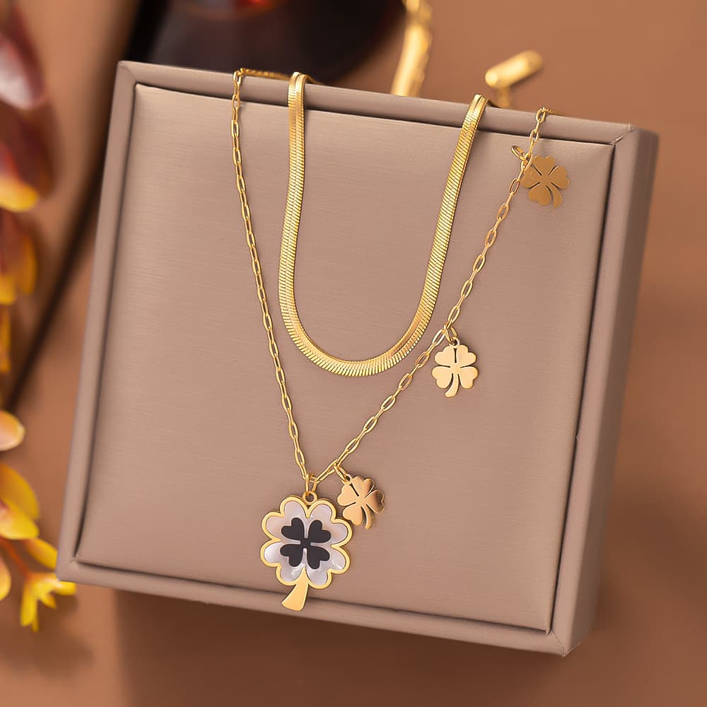 New Personalized Niche Design With Stainless Steel Flower Earrings Earrings, Stylish And Fashionable Ear Buckles For