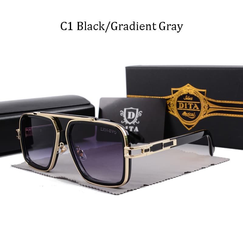Lunettes de soleil carrées Dita pour hommes et femmes LXN-EVO 95882